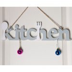 آویز تزیینی آشپزخانه مدل kitchen کد 163